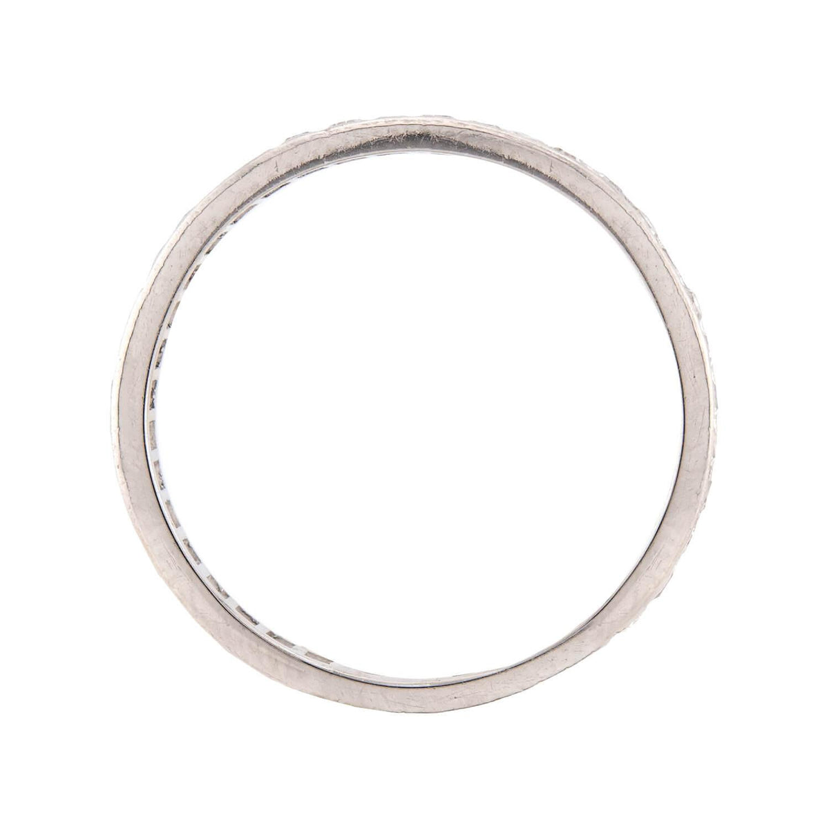 Edwardian Platinum Eternity Band