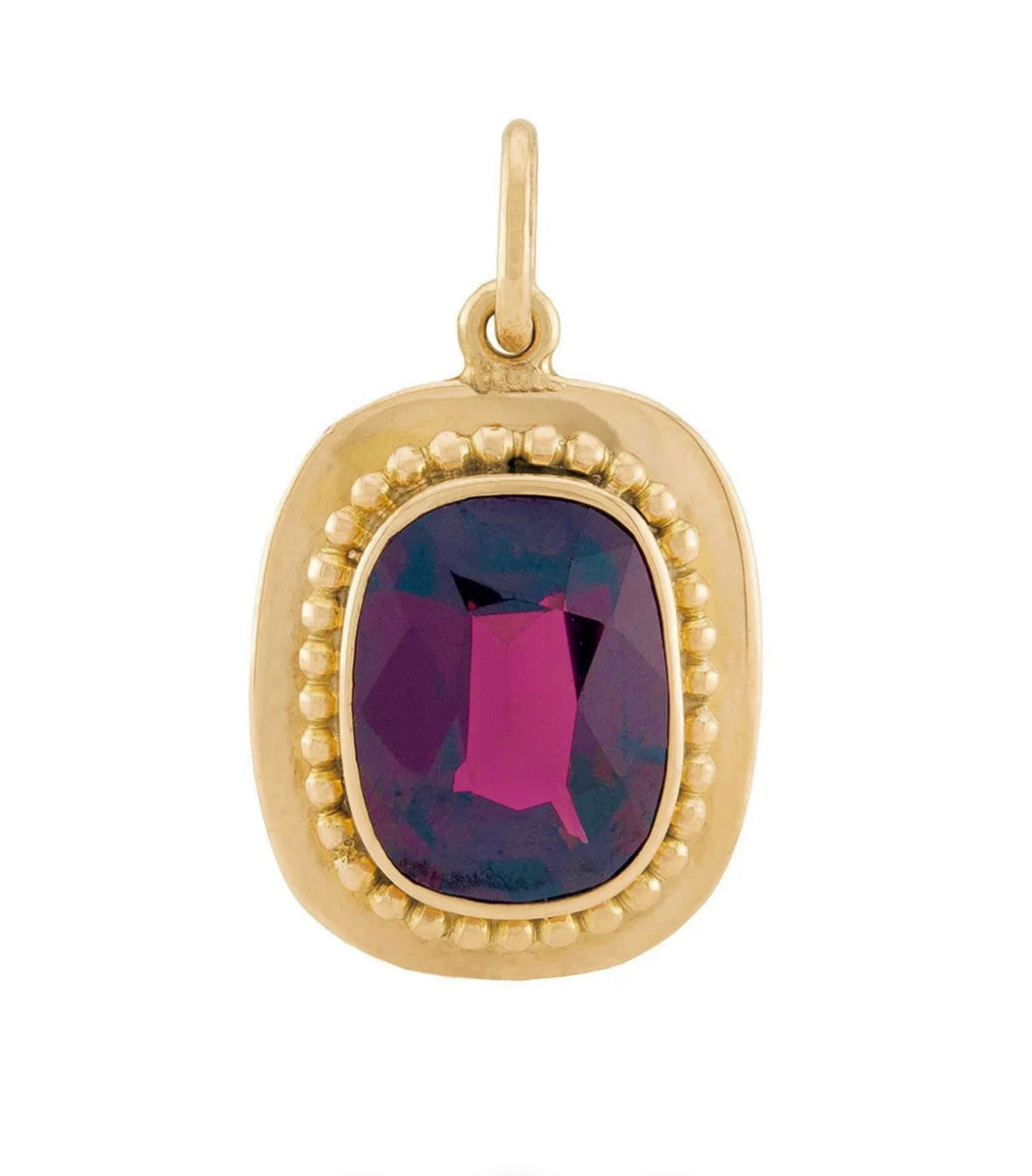 Victorian 14k Garnet Pendant