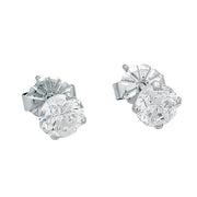 Estate 14k Diamond Stud Earrings