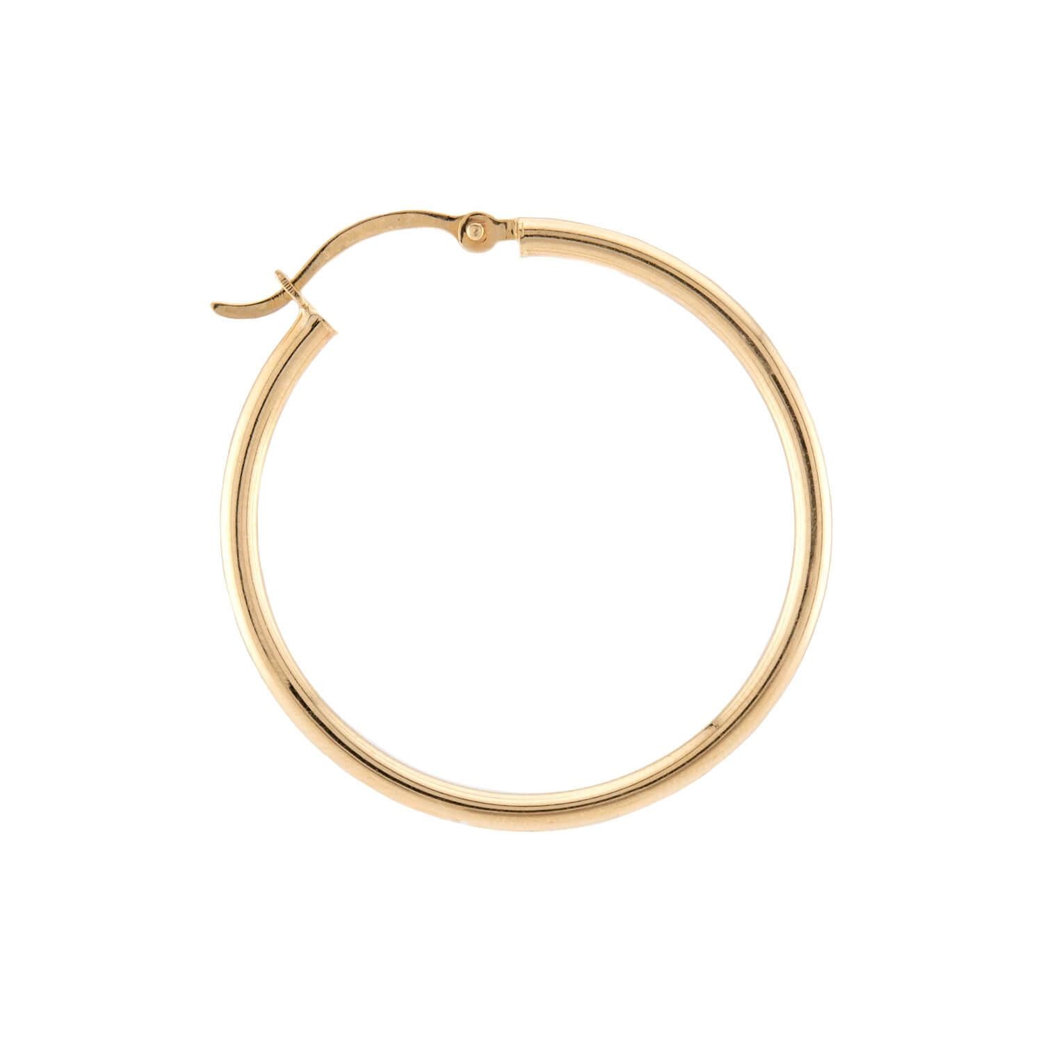 Estate 14k Gold Hoop Earrings