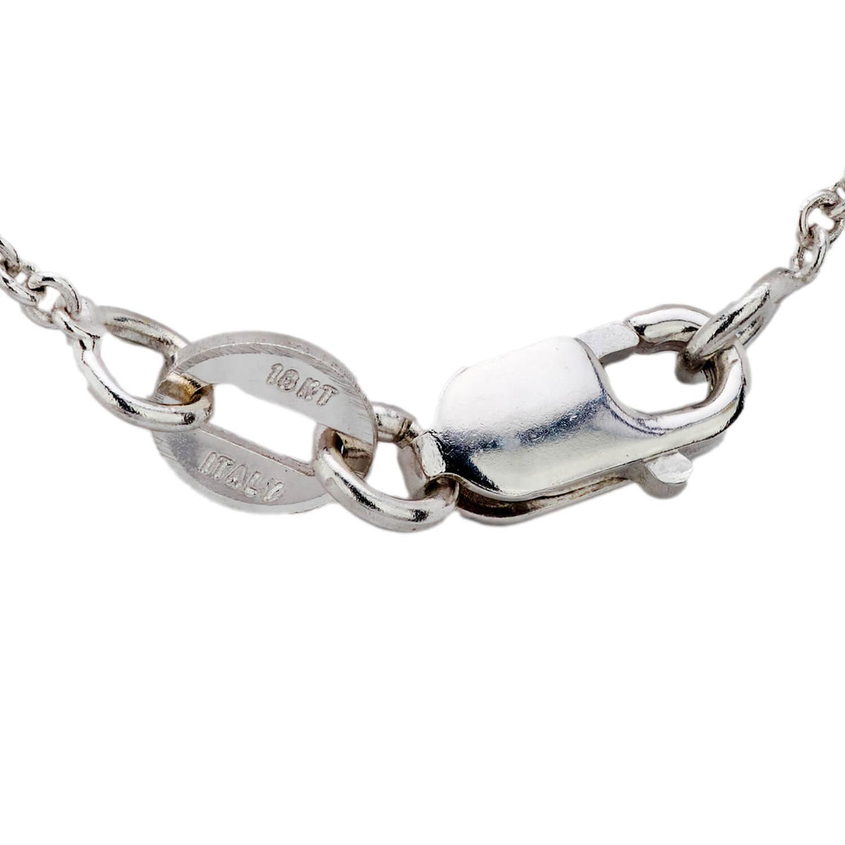 Estate 18k Jade and Diamond Pendant Necklace