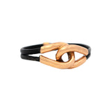 Victorian 18k French Elephant Hair Love Knot Ring