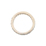 Estate 14k French Cut Sapphire Eternity Band