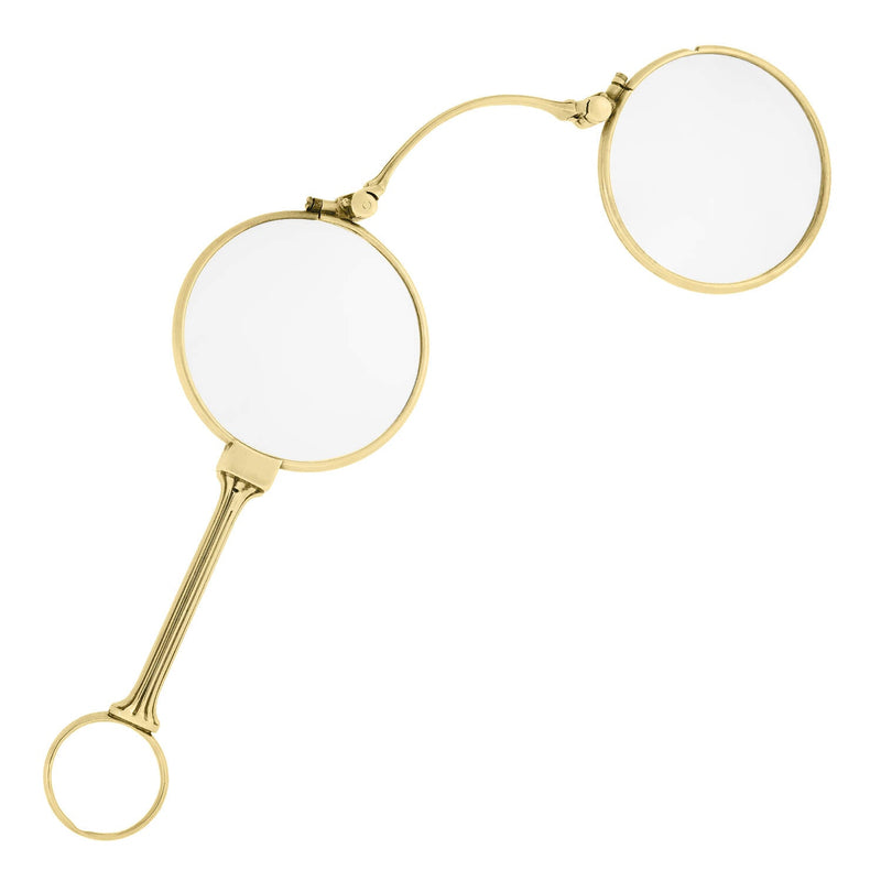 Victorian 14k Expandable Lorgnette Glasses
