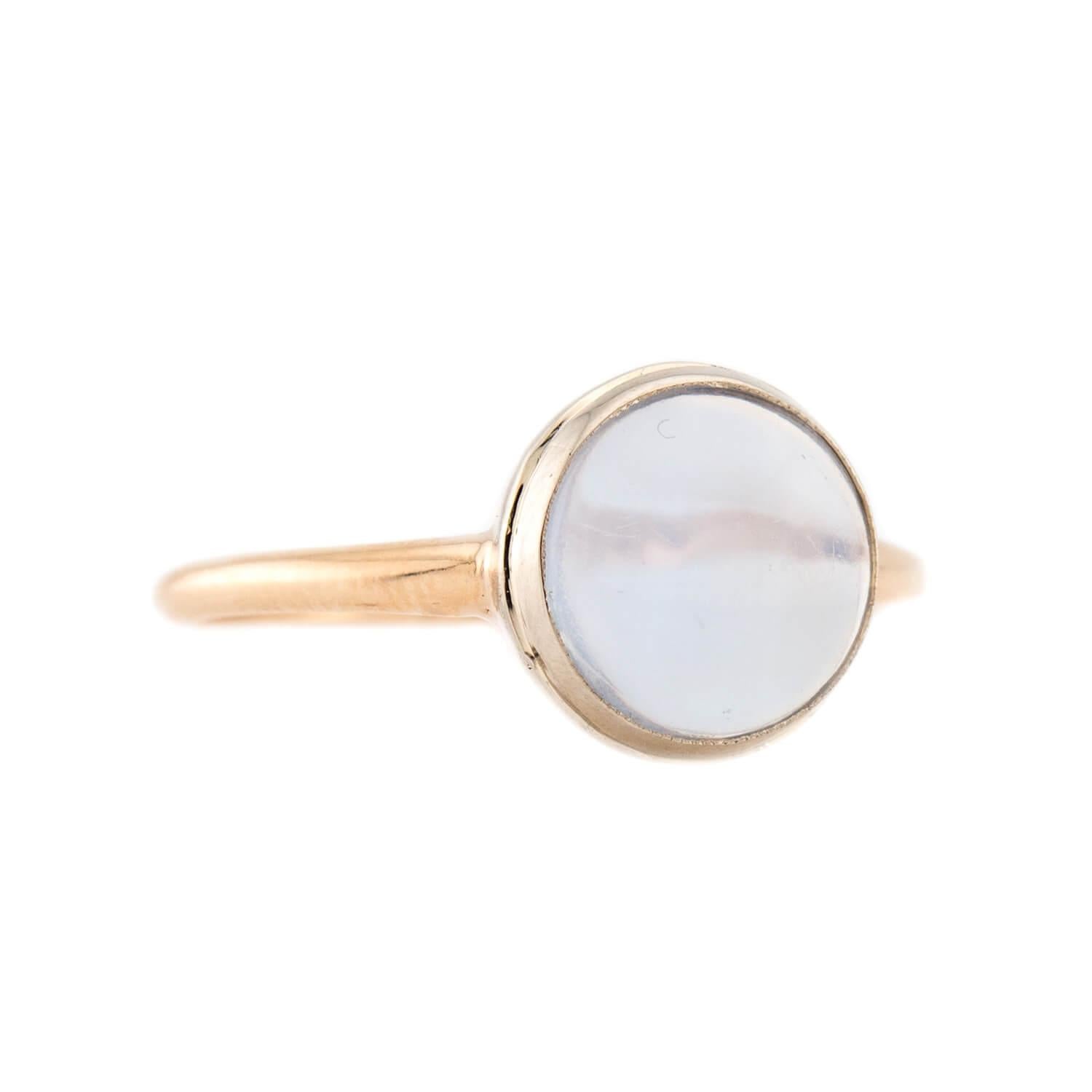 Edwardian 10k Moonstone Ring
