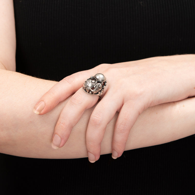 Fish Ring in Sterling Silver 925 - Etsy