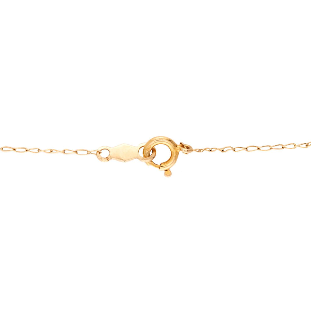 Estate 14k/18k Pearl Pendant Necklace