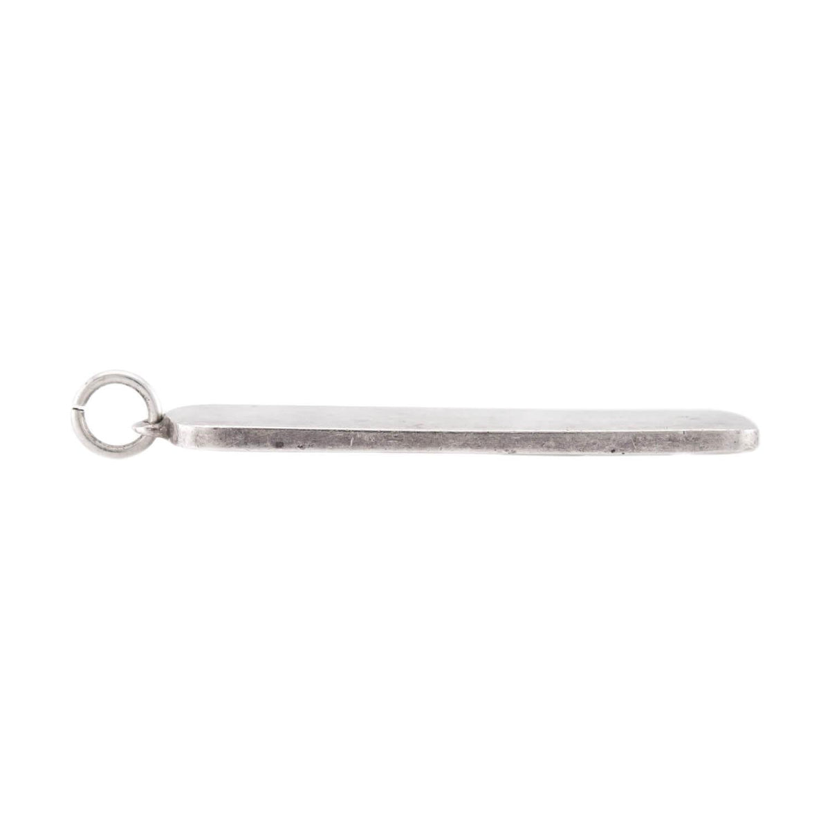 Vintage English Sterling Silver Bullion Bar Pendant