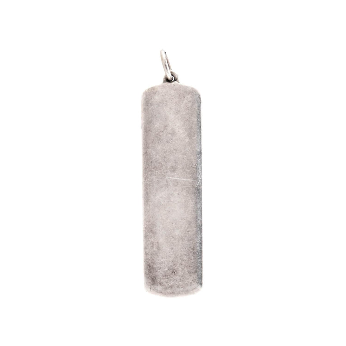 Vintage English Sterling Silver Bullion Bar Pendant