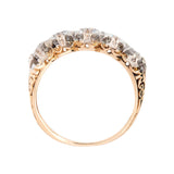 Edwardian 18kt/Platinum 5-Stone Diamond Ring 1.20ctw