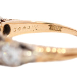 Edwardian 18kt/Platinum 5-Stone Diamond Ring 1.20ctw
