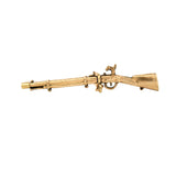 Victorian 14k Hunting Rifle Fob Watch Key Pendant