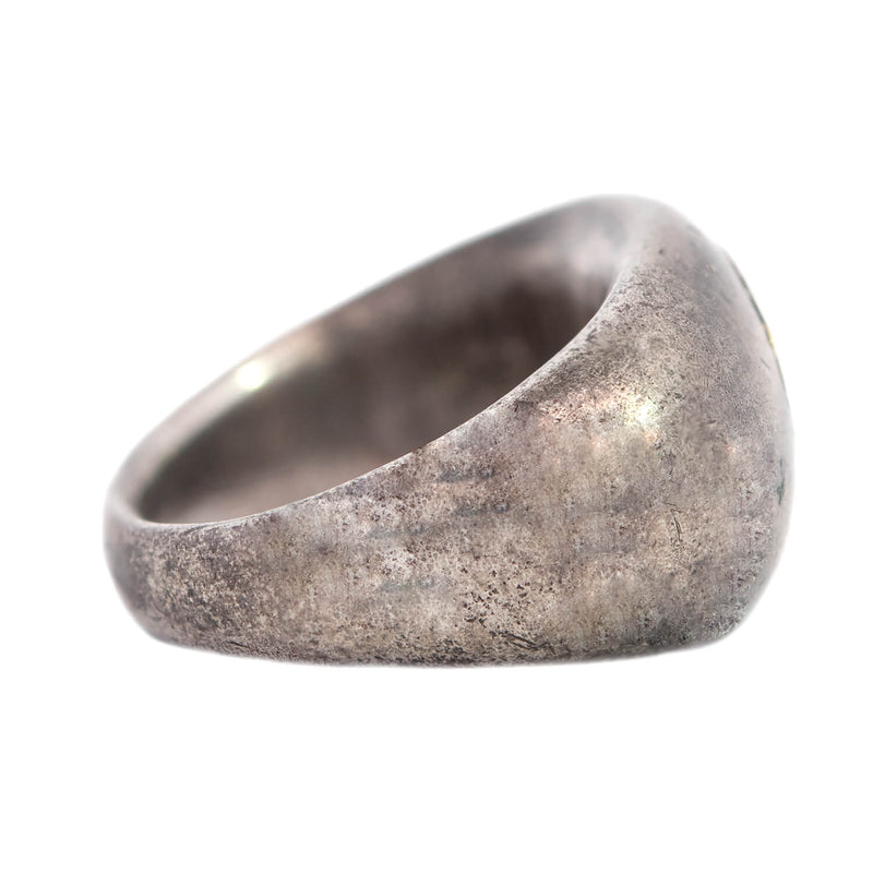 Raj Creations Silver Plated AD Stone Adjustable Rings