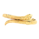 Victorian 14k Hinged Snake Bangle Bracelet 32.8g