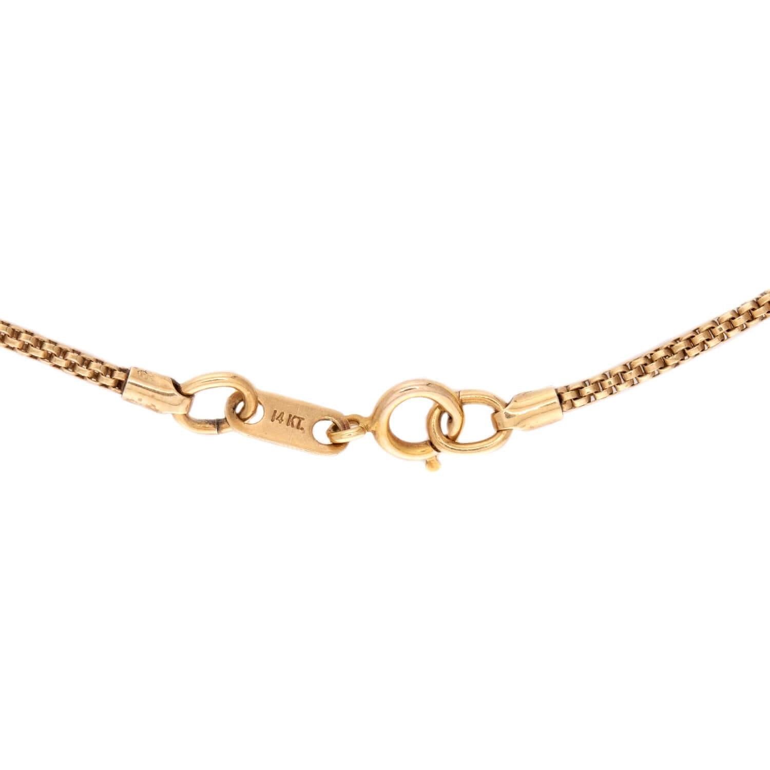 ADLER Estate 18k/14k Diamond Pendant Necklace