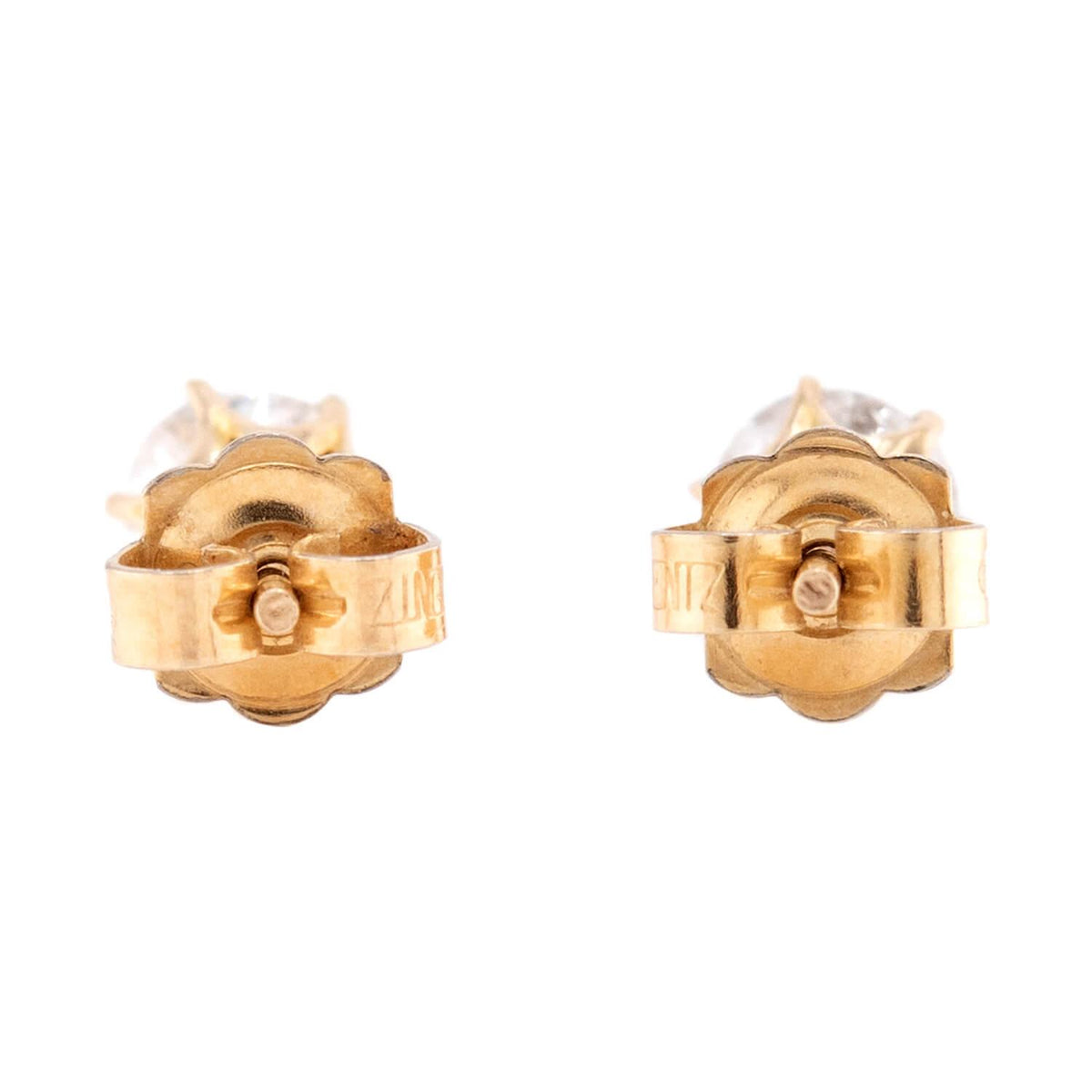 KREMENTZ & CO. Victorian 14k Diamond Stud Earrings