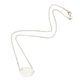 TIFFANY & CO. ELSA PERETTI Estate Sterling Bean Necklace