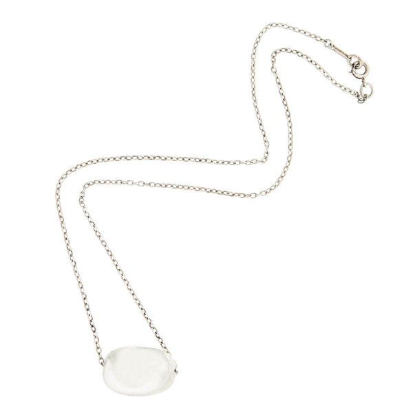 TIFFANY & CO. ELSA PERETTI Estate Sterling Bean Necklace