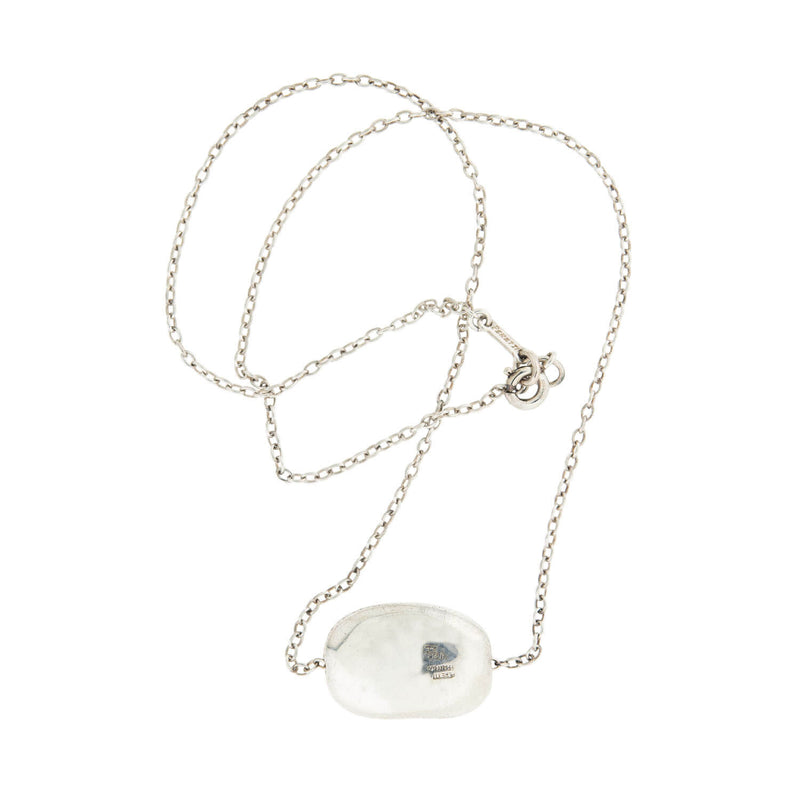 TIFFANY & CO. ELSA PERETTI Estate Sterling Bean Necklace
