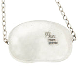 TIFFANY & CO. ELSA PERETTI Estate Sterling Bean Necklace