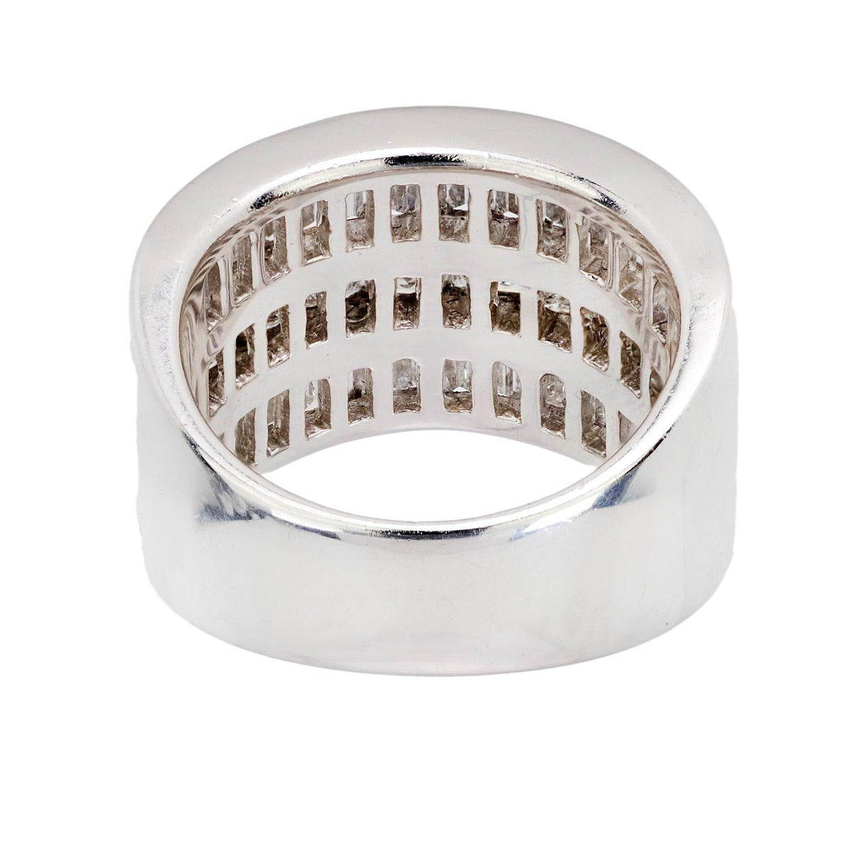 Estate Platinum Diamond Statement Ring