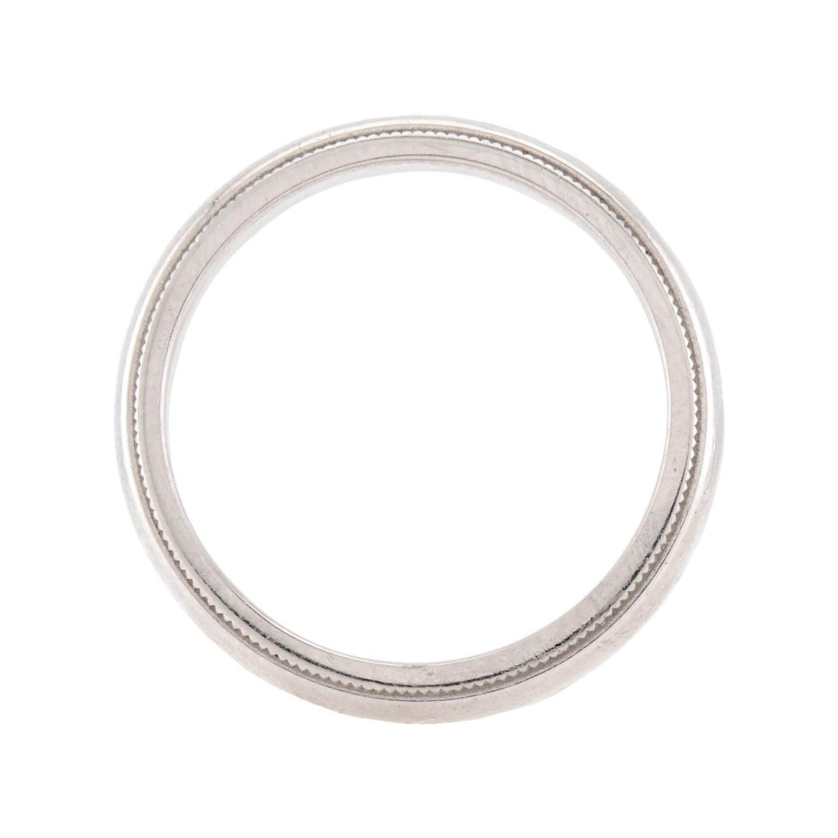 TIFFANY & CO. Estate Platinum Wedding Band