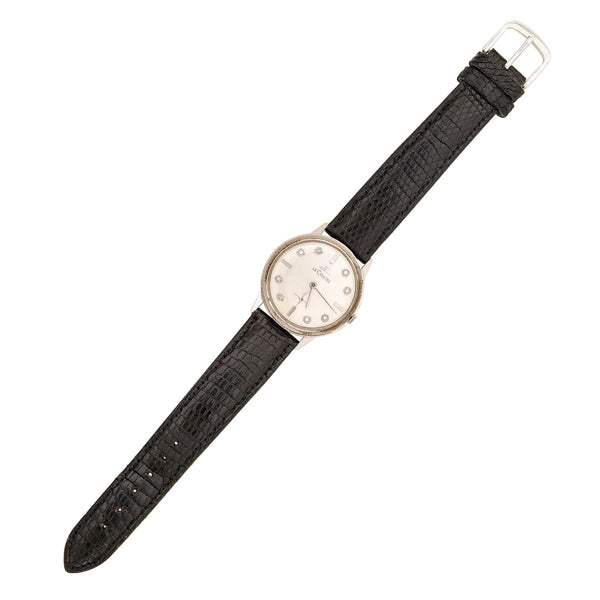 LE COULTRE Retro 14k Diamond Watch