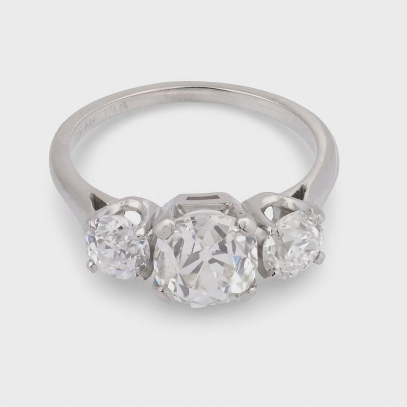 BROGAN Retro 14k Diamond Engagement Ring 1.60ct