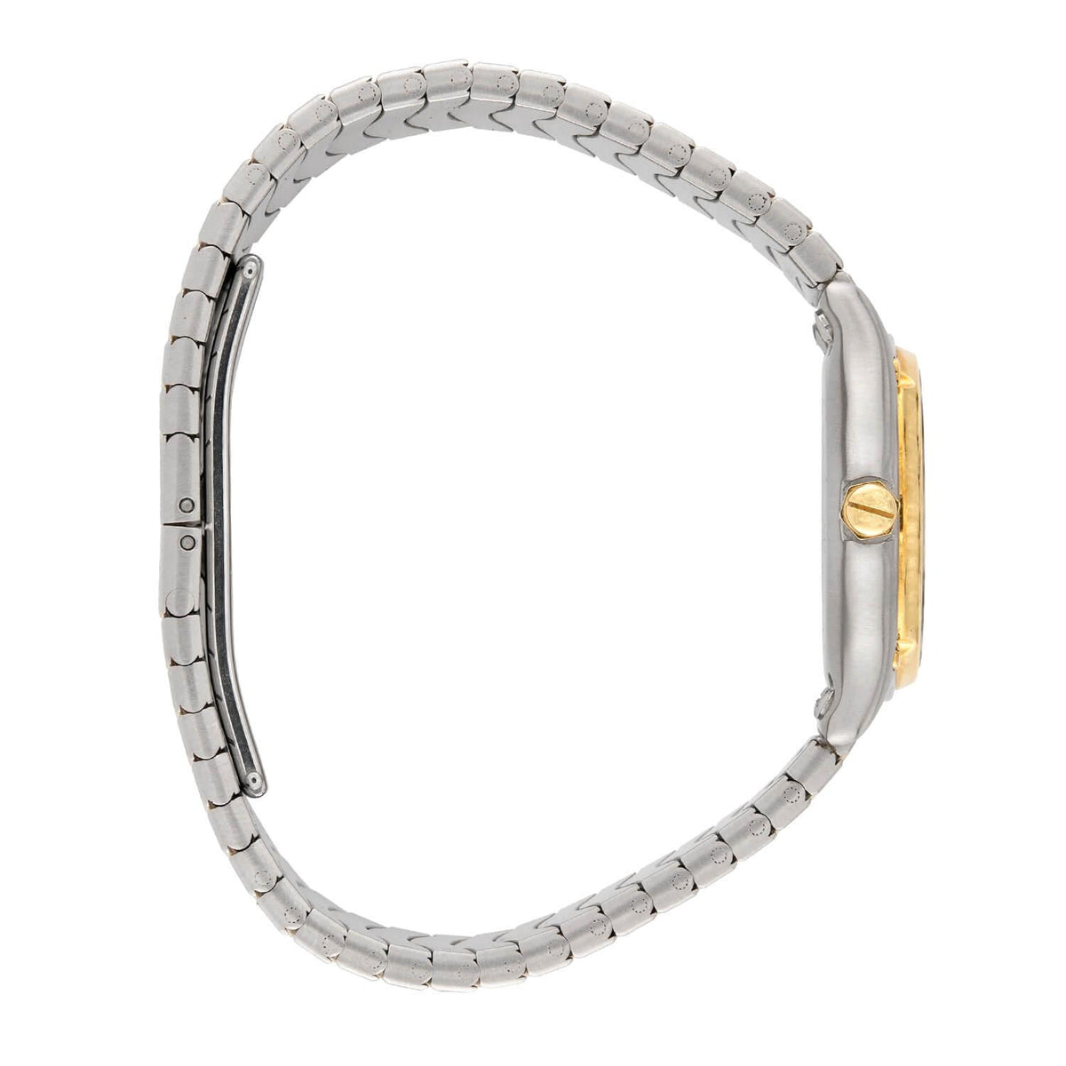 EBEL Estate 24k/Stainless Steel Diamond Wristwatch