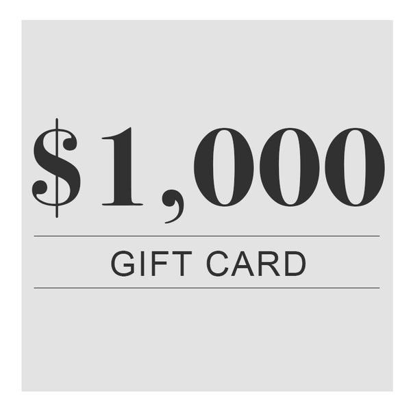 $1,000 Digital Gift Card
