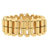 Retro Austrian 14kt Gold Link Bracelet 61.3G