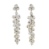 Late Art Deco 14kt Gold & Natural Pearl Dangling Earrings