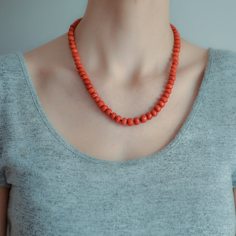 Coral Beads Necklace