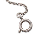 Arts & Crafts Sterling Moonstone Zircon Festoon Necklace