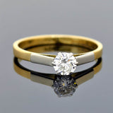 Edwardian 18kt/Platinum Diamond Engagement Ring 0.40ct