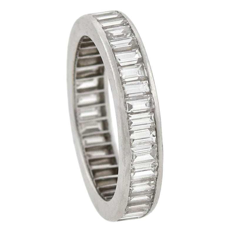 Horizontal Set Baguette Diamond Eternity Band - Gemrize