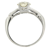 Art Deco 14kt Diamond Engagement Ring 1.10ct
