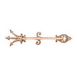 Victorian 18kt Diamond Trident Pin 1.30ctw