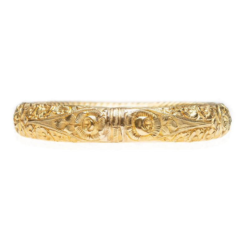 14k 18k Gold Solid Bangle / Minimalist Bracelet / Handmade Gold Bangle –  IKE JEWELRY