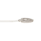 Estate 14k Diamond Heart Necklace .60ctw