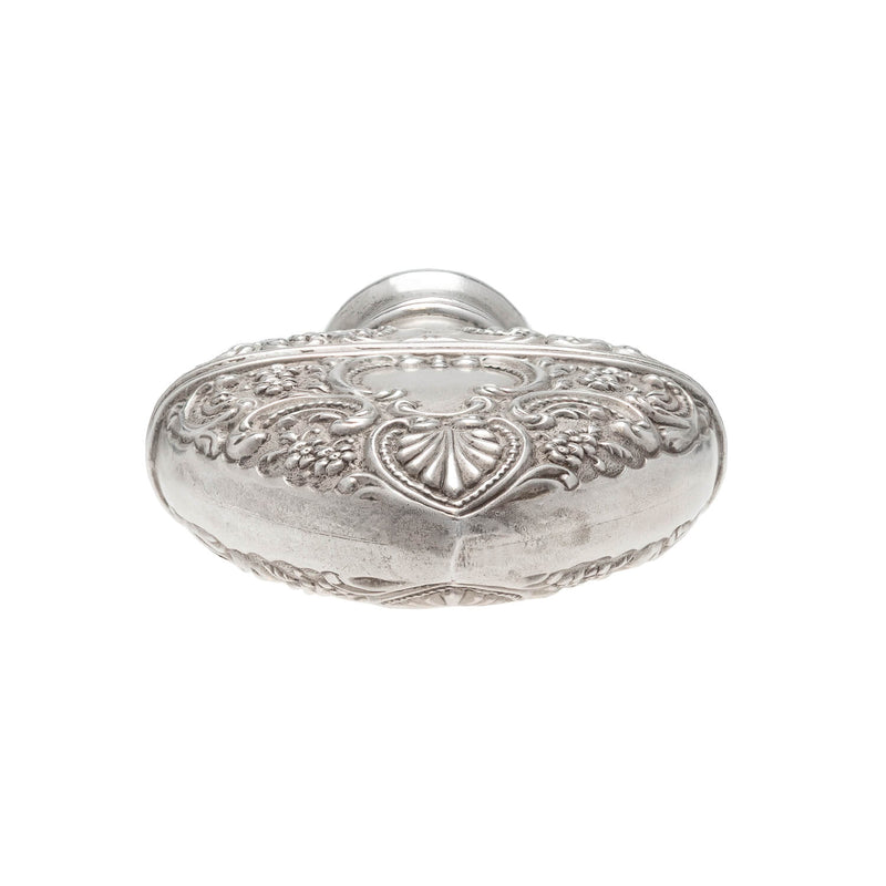 Victorian Sterling Repousse Heart Parfum Bottle