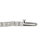 Edwardian Platinum Diamond Line Bracelet 10ctw