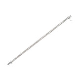 Edwardian Platinum Diamond Line Bracelet 10ctw