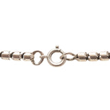 Victorian Sterling Pools of Light Claw Pendant Necklace