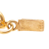 Georgian Long 18k Link Chain with Clasp 46"