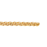 Georgian Long 18k Link Chain with Clasp 46"