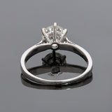 Art Deco Platinum Diamond Engagement Ring 1.26ct