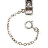 Art Deco Platinum Diamond & Sapphire Line Bracelet