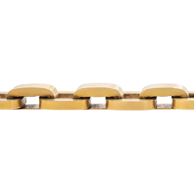 Victorian 15k Gold Chain Link Bracelet