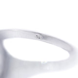 Art Deco Style Platinum Diamond + Sapphire Engagement Ring 1.72ct center